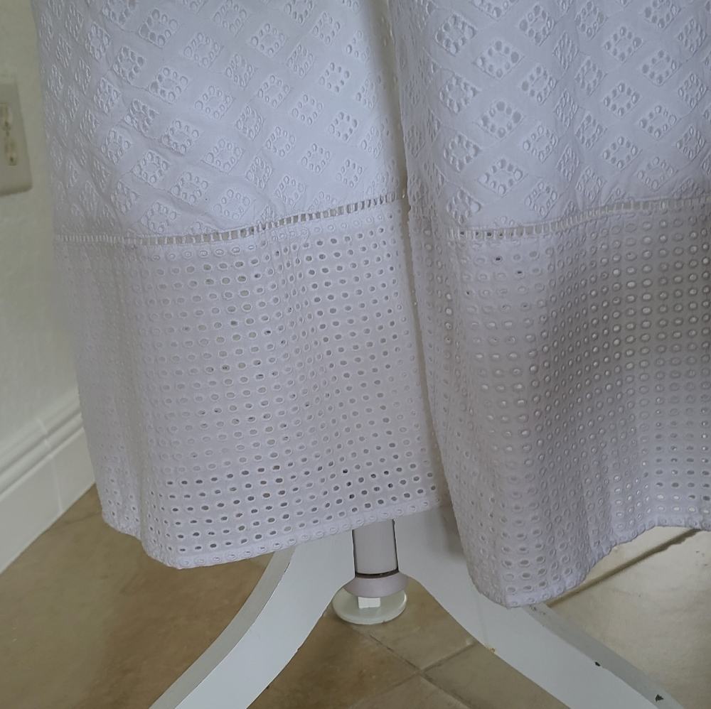 Retail $289 Club Monaco white jumpsuit str… - Picture 12 of 14